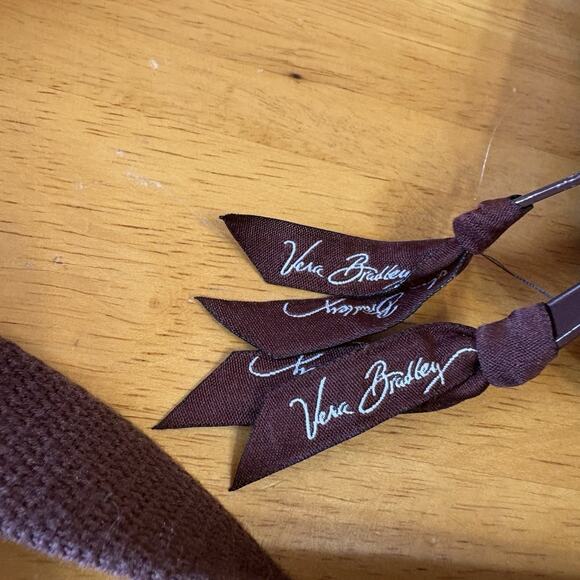 Vera Bradley Laptop Computer Crossbody Bag Hard Sided Slate Blooms - Picture 11 of 16